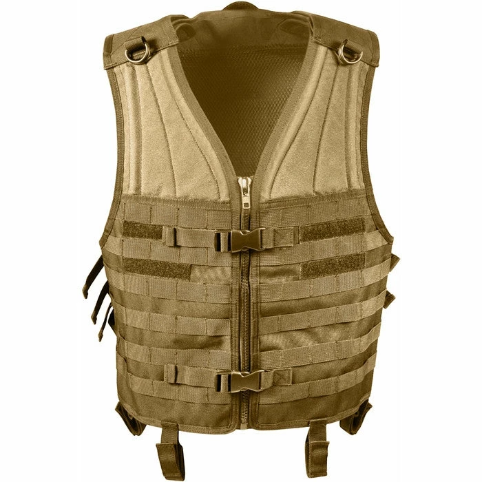Army Navy Store Coyote Brown - Advanced MOLLE Compatible Tactical Vest 4 Army Navy Store Coyote Brown - Advanced MOLLE Compatible Tactical Vest