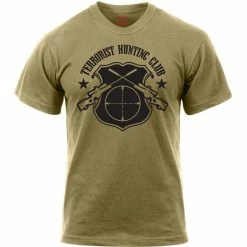 Rothco Coyote Brown - 'Terrorist Hunting Club' T-Shirt