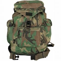 Rothco Woodland Camouflage - Outdoorsman Rucksack Backpack