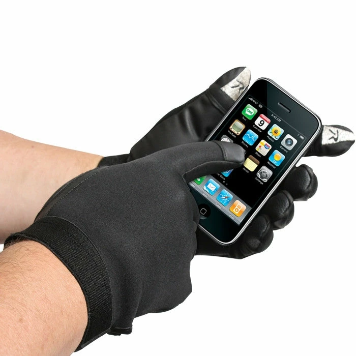 Rothco Black - Cold Weather Neoprene Touch Screen Duty Gloves 3 Rothco Black - Cold Weather Neoprene Touch Screen Duty Gloves