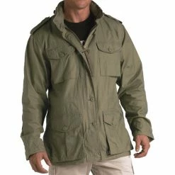 Rothco Sage Green - Lightweight Vintage Army M-65 Jacket