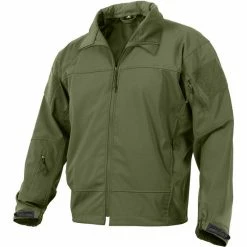 Rothco Jackets / Coats Olive Drab - Tactical Lightweight Covert Operations Soft Shell Jacket