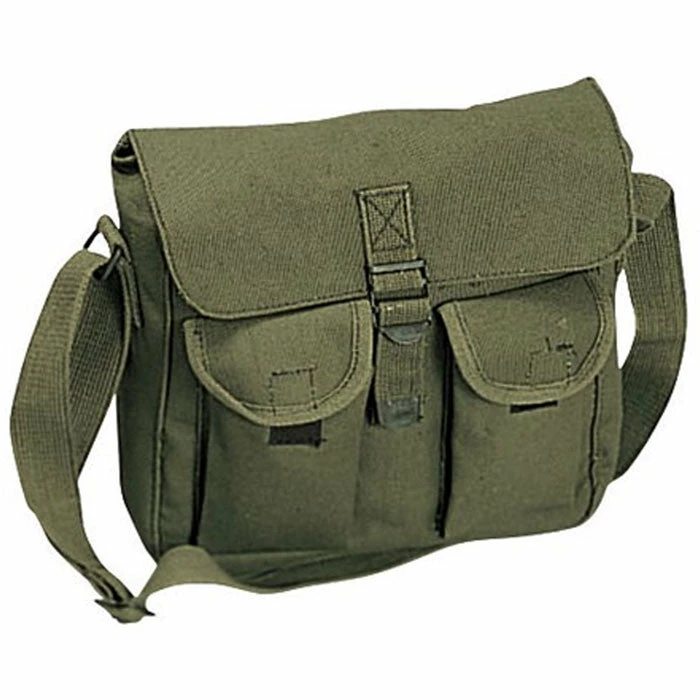 Rothco Olive Drab - Army Ammo Shoulder Bag 3 Rothco Olive Drab - Army Ammo Shoulder Bag