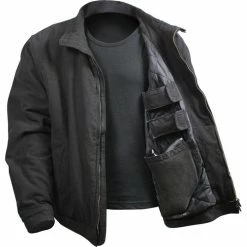 Rothco Jackets / Coats Black - Tactical 3 Season Concealed Weapon Carry Jacket