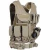 Army Navy Store Vests Multicam Camouflage - MOLLE Compatible Cross Draw Tactical Vest