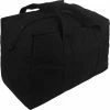 Rothco Black - Military Parachute Cargo Bag Traveling Carry Duffle