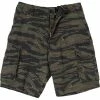 Rothco Tiger Stripe Camouflage - Military Vintage Paratrooper Cargo Shorts 2 Rothco Tiger Stripe Camouflage - Military Vintage Paratrooper Cargo Shorts