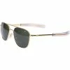 Rothco American Optics Green Lens Gold Frame - Genuine GI 55mm Air Force Pilots Sunglasses With Case - USA Made Sunglasses / Goggles / Optics 1 Rothco American Optics Green Lens Gold Frame - Genuine GI 55mm Air Force Pilots Sunglasses With Case - USA Made Sunglasses / Goggles / Optics