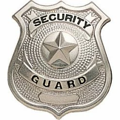 Rothco Law Enforcement Gear Silver - SECURITY GUARD Pin-On Badge