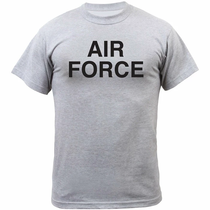 Rothco Grey - AIR FORCE Physical Training T-Shirt Shirts 3 Rothco Grey - AIR FORCE Physical Training T-Shirt Shirts