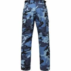 Rothco Sky Blue Camouflage - Military BDU Pants - Polyester Cotton Twill