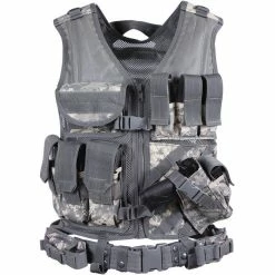 Army Navy Store ACU Digital Camouflage - MOLLE Compatible Cross Draw Tactical Vest Vests 7 Army Navy Store ACU Digital Camouflage - MOLLE Compatible Cross Draw Tactical Vest Vests