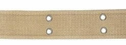 Rothco Khaki - Military GI Vintage Style Pistol Belt - Cotton Belts / Suspenders