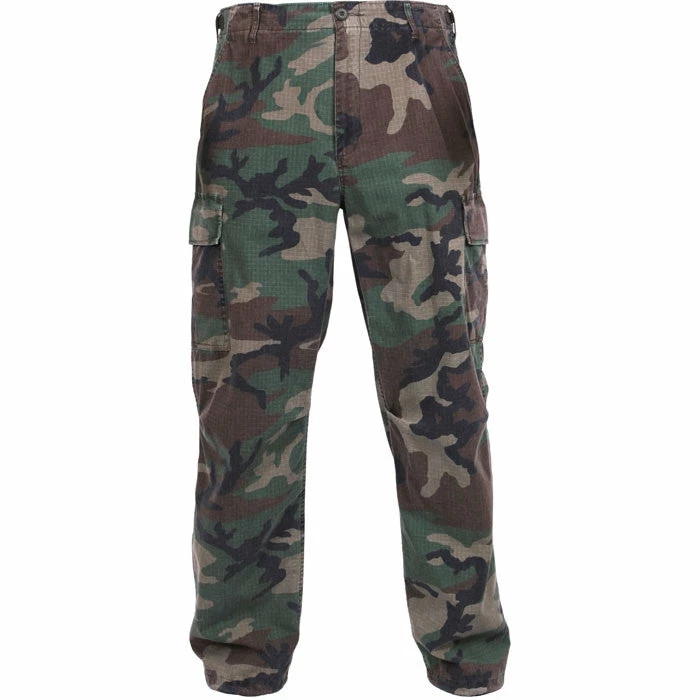 Rothco Woodland Camouflage - Military Vintage Vietnam Fatigue Pants 6 Rothco Woodland Camouflage - Military Vintage Vietnam Fatigue Pants