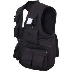 Rothco Black - Fishing And Travel Vest 17 Pockets