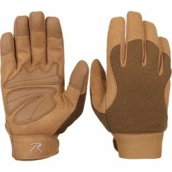 Rothco Coyote Brown - Military Moisture Wicking Mechanics Gloves