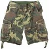 Rothco Woodland Camouflage - Military Vintage Infantry Utility Shorts