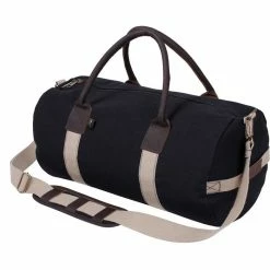Rothco Canvas & Leather Gym Carry Duffle Bag With Straps Bags 8 Rothco Canvas & Leather Gym Carry Duffle Bag With Straps Bags