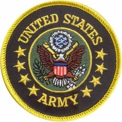 Rothco UNITED STATES ARMY Sew On Patch With Emblem