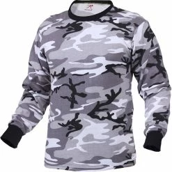 Rothco City Camouflage - Military Long Sleeve T-Shirt
