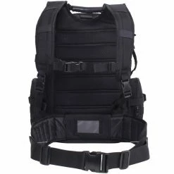 Army Navy Store Black - Multi-chamber MOLLE Assault Pack Bags