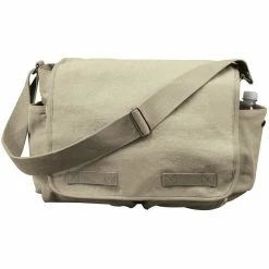 Rothco Khaki - Vintage Messenger Bag