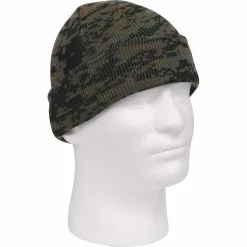 Rothco Digital Woodland Camouflage - Military Deluxe Watch Cap - Acrylic Headwear
