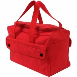 Army Navy Store Red - Mechanics Tool Bag With U Shaped Zipper