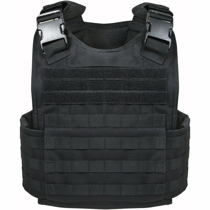 Army Navy Store Vests Black - Military Tactical MOLLE Plate Carrier Armor Vest 4 Army Navy Store Vests Black - Military Tactical MOLLE Plate Carrier Armor Vest