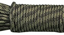 Rothco Woodland Camouflage - General Purpose Utility Rope 100' - Polypropylene USA Made