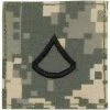 Rothco ACU Digital Camouflage - Military Private 1st Class Insignia Patch PFC