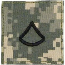 Rothco ACU Digital Camouflage - Military Private 1st Class Insignia Patch PFC