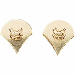 Rothco Insignias / Medals / Ribbons Polished - Military Spec-4 Pin-On Insignia Pair SPEC