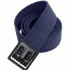 Rothco Navy Blue - Military Web Belt With Black Open Face Buckle Belts / Suspenders