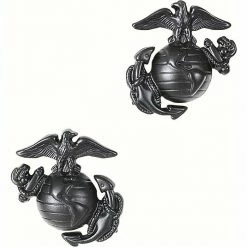 Rothco Insignias / Medals / Ribbons Subdued - USMC Globe And Anchor Pin-On Insignia Pair