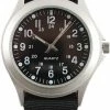 Rothco Black - Quartz Military Style Watch