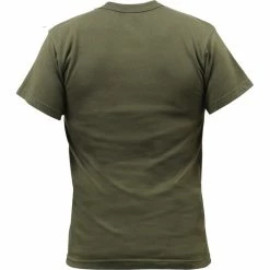Rothco Olive Drab - Military GI Type Short Sleeve T-Shirt - Polyester Cotton Shirts