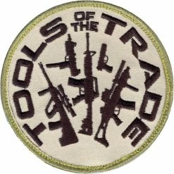 Rothco Tools Of The Trade Gun Patch With Hook Back