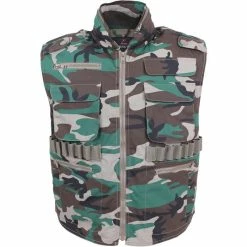 Rothco Woodland Camouflage - Tactical Outdoor Military Ranger Vest Vests