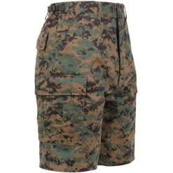 Rothco Digital Woodland Camouflage - Military Cargo BDU Shorts - Polyester Cotton Twill 8 Rothco Digital Woodland Camouflage - Military Cargo BDU Shorts - Polyester Cotton Twill