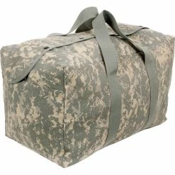 Rothco ACU Digital Camouflage - Military Parachute Cargo Bag Traveling Carry Duffle