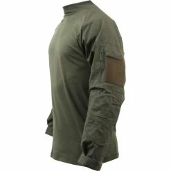 Rothco Olive Drab - Military Tactical Lightweight Flame Resistant Combat Shirt Shirts