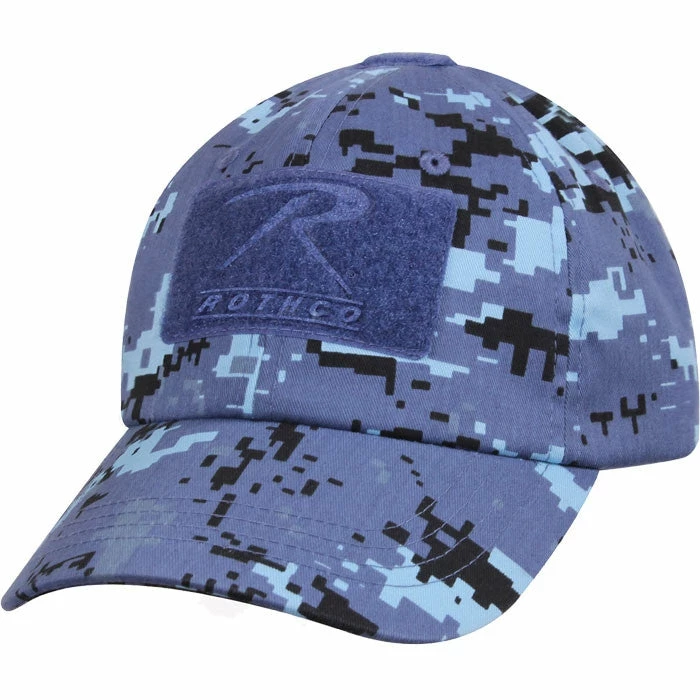 Rothco Digital Sky Blue Camouflage - Military Adjustable Tactical Operator Cap 3 Rothco Digital Sky Blue Camouflage - Military Adjustable Tactical Operator Cap