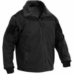 Rothco Jackets / Coats Black - Tactical Special Operations Fleece Jacket