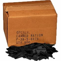 Rothco Black P-38 Military Can Openers 500 Pack Bags