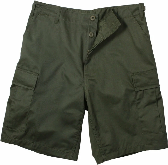 Rothco Olive Drab - Military Cargo BDU Shorts - Polyester Cotton Twill 3 Rothco Olive Drab - Military Cargo BDU Shorts - Polyester Cotton Twill