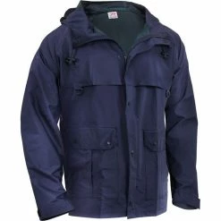 Rothco Navy Blue - Microlite Rain Jacket