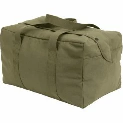 Rothco Bags Olive Drab - Military Parachute Tactical Traveling Cargo Bag - Cotton Canvas