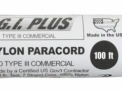 Rothco Olive Drab - Military Grade 550 LB Tested Type III Paracord Rope 100' - Nylon USA Made Paracord / Rope / Rappelling Gear