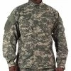 Rothco Shirts ACU Digital Camouflage - Military ACU Shirt - Polyester Cotton Ripstop